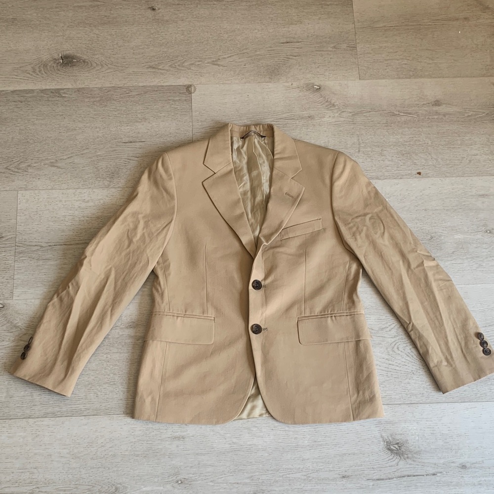 Brooks Brothers Tan Kids Blazer